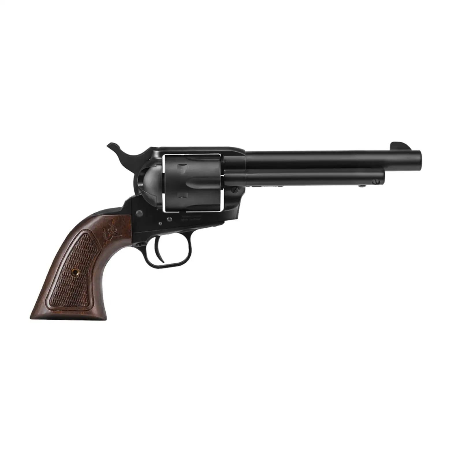 REVÓLVER TAURUS IMPERADOR 5" CALIBRE .45 COLT MADEIRA - Imagem 3